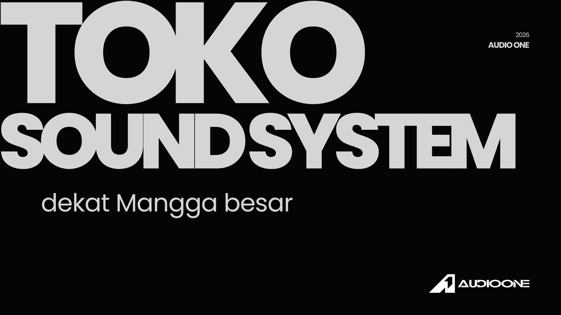 Toko Sound System Area Mangga Besar: Solusi Audio Profesional Terbaik di Jakarta Barat