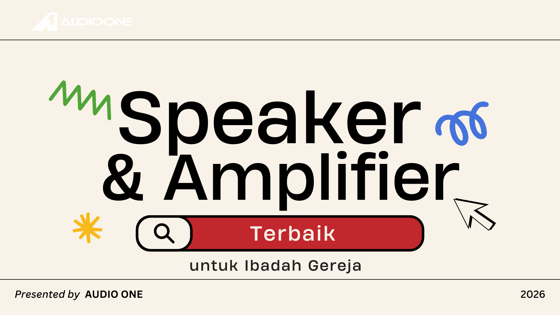 Speaker & Amplifier Terbaik untuk Ibadah Gereja